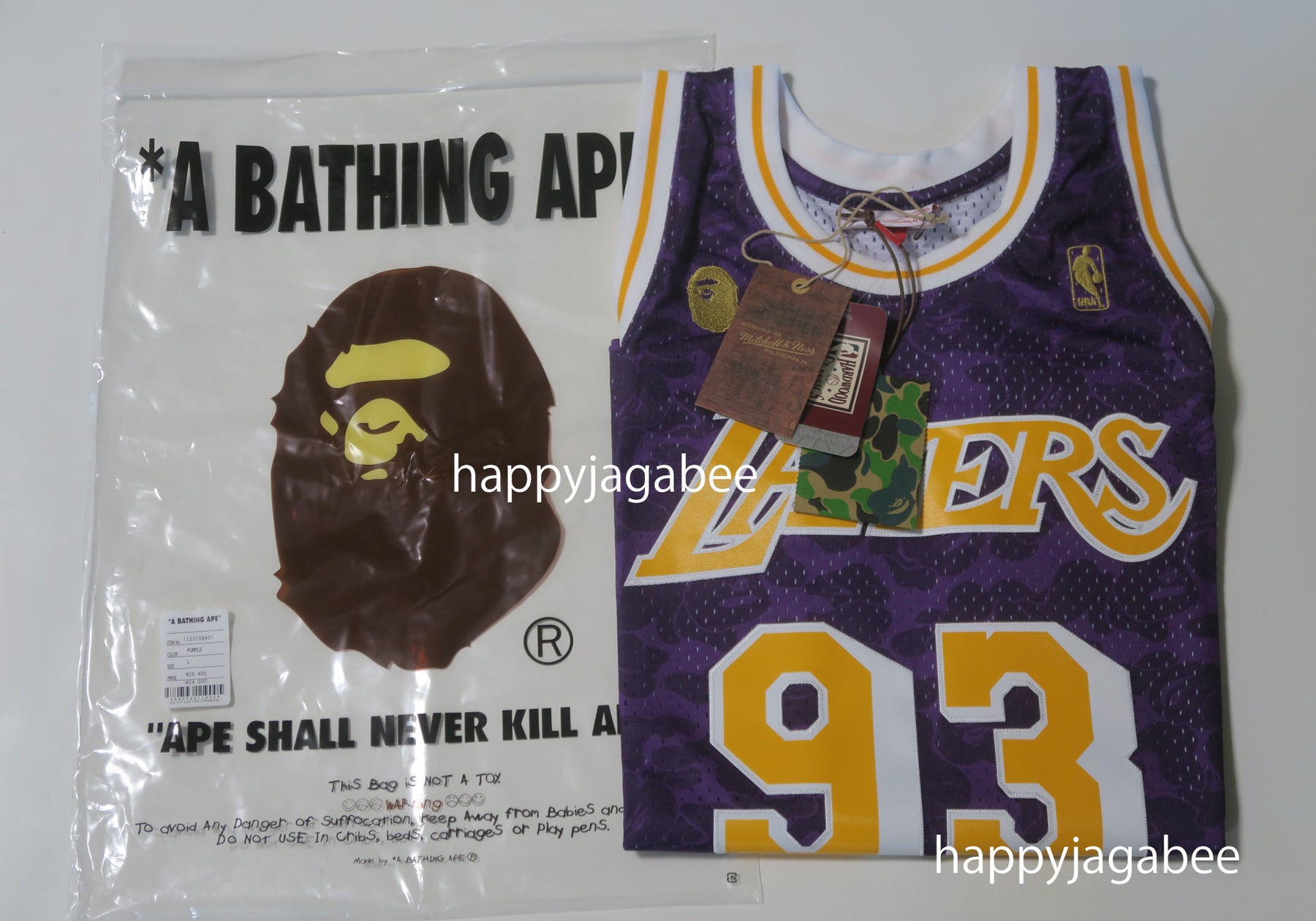 BAPE Lakers Basketball Sweatshirt