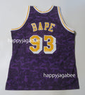 A BATHING APE BAPE x M&N Mitchell & Ness LOS ANGELES LAKERS JERSEY TANKTOP