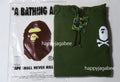 A BATHING APE COLOR APE CROSSBONE ONE POINT PULLOVER HOODIE