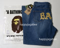 A BATHING APE BAPE RELAXED FIT DENIM PANTS