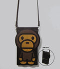 A BATHING APE Ladies' MILO PHONE POUCH