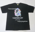 A BATHING APE BAPE X LDG LOUIS DE GUZMAN APE HEAD TEE