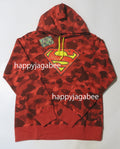 A BATHING APE BAPE × DC SUPERMAN PULLOVER HOODIE