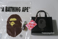 A BATHING APE Ladies' APE HEAD PATCHED BAG ( Mini Tote Bag )