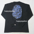 ONLINE EXCLUSIVE A BATHING APE COLOR CAMO BIG APE HEAD L/S TEE - happyjagabee store