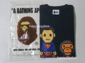 A BATHING APE BAPE x DC BABY MILO SUPERMAN RELAXED TEE