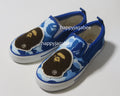 A BATHING APE BAPE KIDS ABC CAMO APE HEAD PATCH SLIP ON