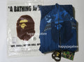 A BATHING APE SAMURAI INDIGO FULL ZIP HOODIE