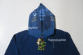 A BATHING APE SAMURAI INDIGO FULL ZIP HOODIE