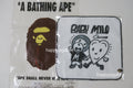 A BATHING APE BAPE KIDS X CHOCOMOO HAND TOWEL