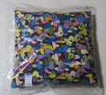A BATHING APE MULTI CAMO COLLEGE SQUARE CUSHION