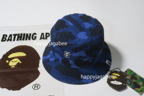 A BATHING APE BAPE x UNDEFEATED UNDFTD BUCKET HAT (reversible)