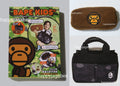 A BATHING APE BAPE KIDS 2023 SPRING / SUMMER COLLECTION w/ CAMO INTERIOR TOTE & MILO POUCH