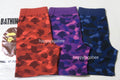A BATHING APE COLOR CAMO SWEAT SHORTS ONLINE EXCLUSIVE