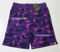 A BATHING APE COLOR CAMO SWEAT SHORTS ONLINE EXCLUSIVE