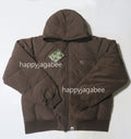 A BATHING APE ONE POINT HOODIE DOWN JACKET
