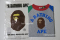 A BATHING APE BAPE KIDS COLLEGE RAGLAN TEE