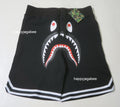 A BATHING APE SHARK BASKETBALL SWEAT SHORTS