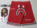 A BATHING APE SHARK BASKETBALL SWEAT SHORTS