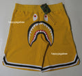 A BATHING APE SHARK BASKETBALL SWEAT SHORTS