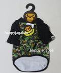 A BATHING APE BABY MILO STORE PET HOODIE TEE - happyjagabee store
