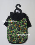 A BATHING APE BABY MILO STORE PET HOODIE TEE - happyjagabee store