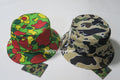 A BATHING APE STA CAMO POCKET HAT