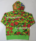 A BATHING APE STA CAMO SHARK FULL ZIP HOODIE