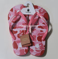 A BATHING APE BAPE X HAVAIANAS TOP SANDALS ( ABC CAMO )