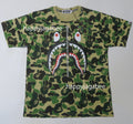 A BATHING APE ABC CAMO SHARK TEE