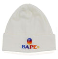 A BATHING APE Ladies' BAPE LOGO EMBROIDERY KNIT CAP