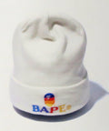A BATHING APE Ladies' BAPE LOGO EMBROIDERY KNIT CAP