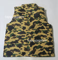 A BATHING APE 1ST CAMO REVERSIBLE DOWN VEST
