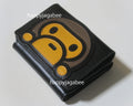 A BATHING APE Ladies' BABY MILO LEATHER WALLET