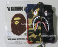 A BATHING APE BAPE KIDS MIX CAMO CRAZY SHARK ZIP HOODIE
