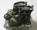 A BATHING APE SUICOKE BOWER BOOTS (1ST CAMO )