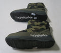 A BATHING APE SUICOKE BOWER BOOTS (1ST CAMO )