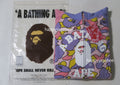 A BATHING APE Ladies' STA CAMO RAGLAN OVERSIZED ZIP HOODIE