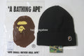 A BATHING APE APE HEAD ONE POINT KNIT CAP