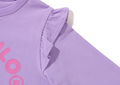 A BATHING APE BAPE KIDS BABY MILO HEART FRILL L/S TEE