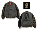 A BATHING APE BAPE x OVO LOOSE FIT MA-1 JACKET