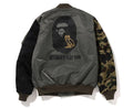 A BATHING APE BAPE x OVO LOOSE FIT MA-1 JACKET