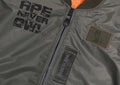 A BATHING APE BAPE x OVO LOOSE FIT MA-1 JACKET