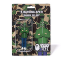 A BATHING APE SHARK SEIJIN KEYCHAIN