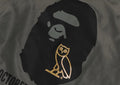 A BATHING APE BAPE x OVO LOOSE FIT MA-1 JACKET