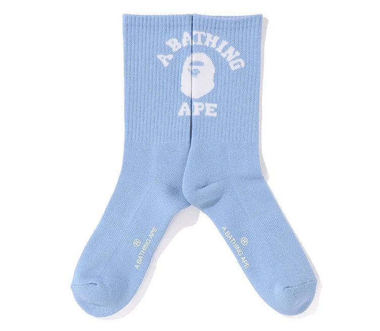 A BATHING APE Men's / Ladies' COLLEGE SOCKS