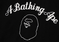 A BATHING APE Ladies' A BATHING APE MELTON VARSITY JACKET