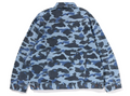 A BATHING APE COLOR CAMO DENIM JACKET