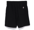 A BATHING APE Ladies' APE HEAD ONE POINT OVERSIZED SWEAT SHORTS