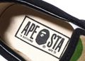 A BATHING APE BAPE KIDS ABC CAMO APE HEAD PATCH SLIP ON